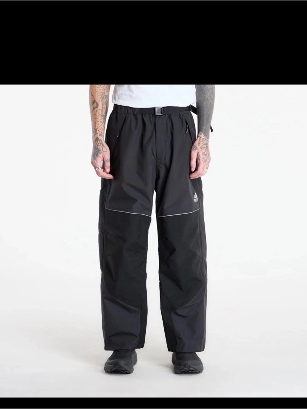 Adidas Equipment Heavyweight Oversized Woven Pants Black new